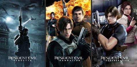 Resident Evil: Todas as animações da série de terror